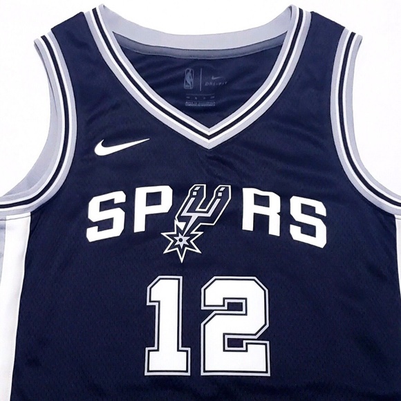 San Antonio Spurs Nike Mens 40 (S) Swingman Jersey Aldridge 20/21 Icon Edition - Picture 2 of 7